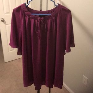 Apt 9 Purple Blouse